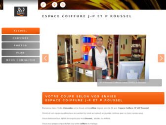 coiffeur-roussel-issoudun.fr website preview