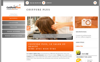 coiffure-plus.fr website preview