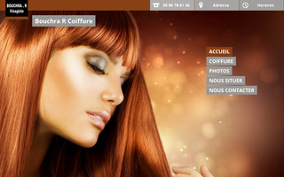 bouchrarcoiffure.com website preview