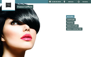 france-coiffure.fr website preview