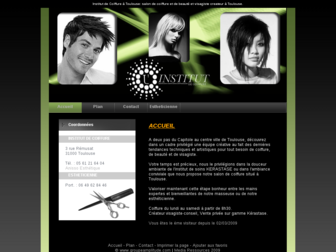 institut-de-coiffure.fr website preview