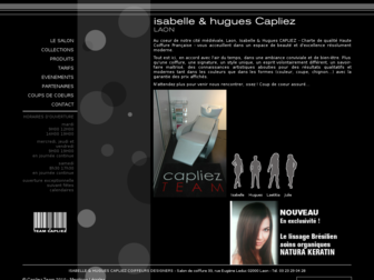 teamcapliez.com website preview