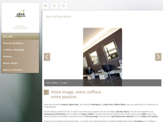 arte-coiffure-mixte.fr website preview