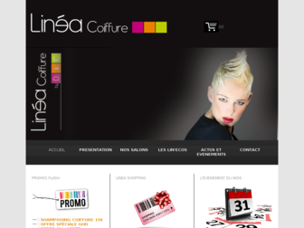 linea-coiffure.fr website preview