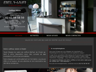 belhair-coiffure.fr website preview