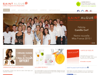 saint-algue.com website preview