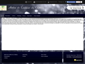 atelierdecoiffure.com website preview