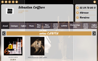 coiffeur-sebastien.fr website preview