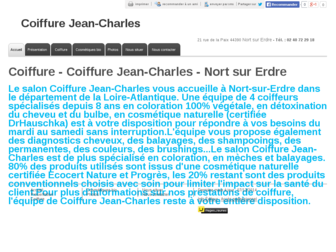 coiffure-jeancharles.fr website preview