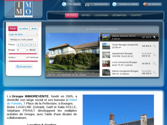 immorevente.fr website preview