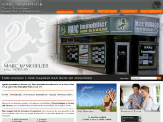 marc-immobilier.com website preview