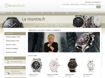 la-montre.fr website preview