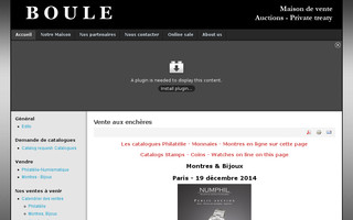 boule-philatelie.fr website preview
