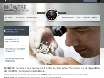 montreservice.fr website preview