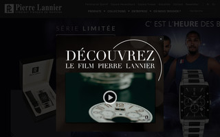 pierre-lannier.fr website preview