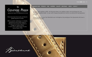 perrin.fr website preview