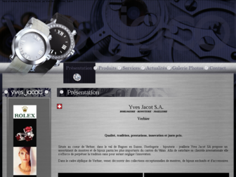 montres-bijoux-verbier.com website preview