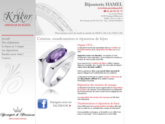 bijouteriehamel.fr website preview