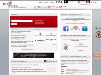 jobwatch.ch website preview