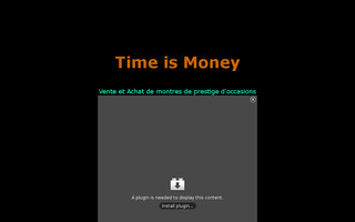 timeismoney.name website preview