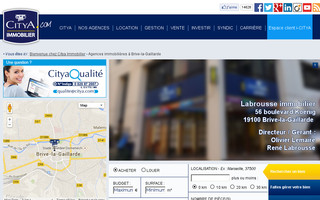 brive-la-gaillarde.citya.com website preview