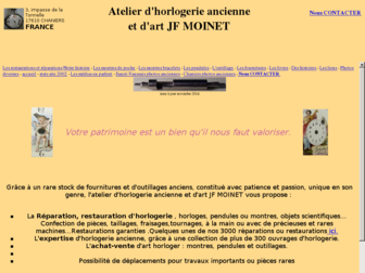 horlogerieancienne.com website preview