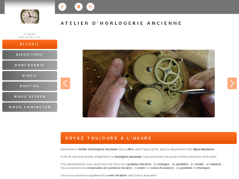 horlogerie-massena.fr website preview