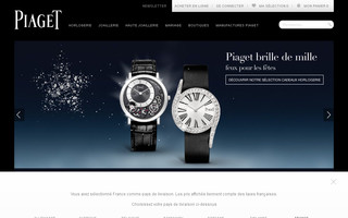 piaget.fr website preview