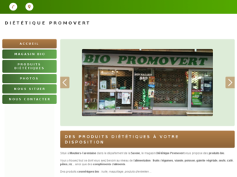 dietetique-bio-promovert.fr website preview