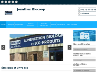 jonathan-biocoop.fr website preview