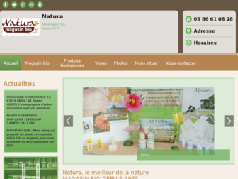 natura-bio-nevers.fr website preview
