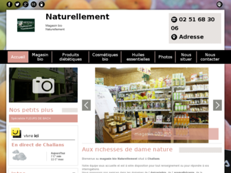 naturellement-bio.fr website preview