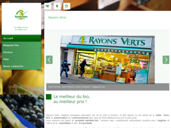 rayons-verts-bio-amiens.fr website preview