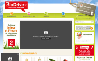 biodrive.fr website preview