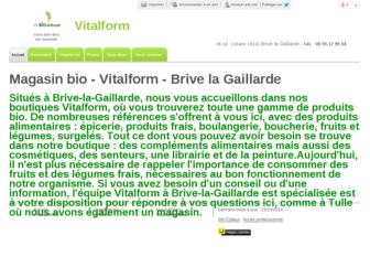 biovital19.fr website preview
