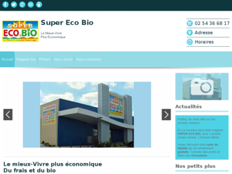 super-eco-bio36.fr website preview