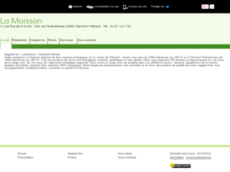lamoisson.fr website preview