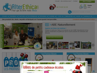 alterethica.com website preview