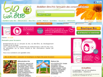bioetbienetre.fr website preview