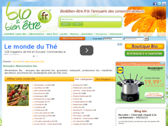 alimentation.bioetbienetre.fr website preview