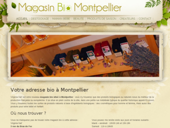 magasin-bio-montpellier.fr website preview