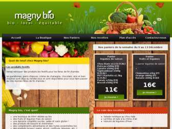 magnybio.fr website preview