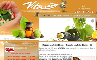 vitaform-nature.fr website preview
