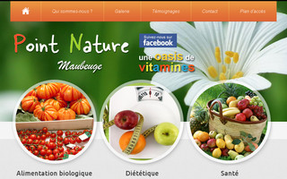 pointnature.fr website preview