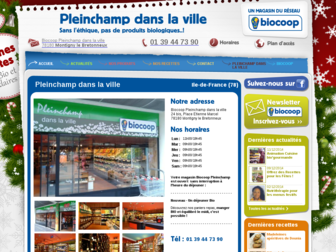 biocoop-pleinchamp.fr website preview
