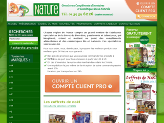 dpnature.fr website preview