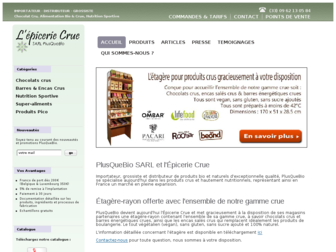 plusquebio.fr website preview
