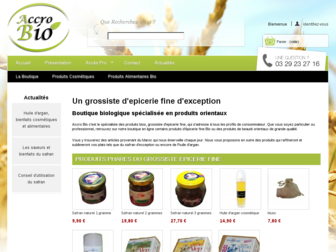 accro-bio.fr website preview