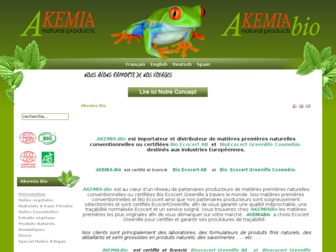 akemia-bio.com website preview