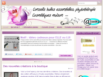 conseils-huiles-essentielles.com website preview